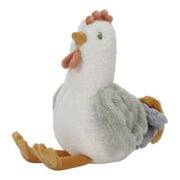 Knuffel Kip 17cm Little Farm LD8827