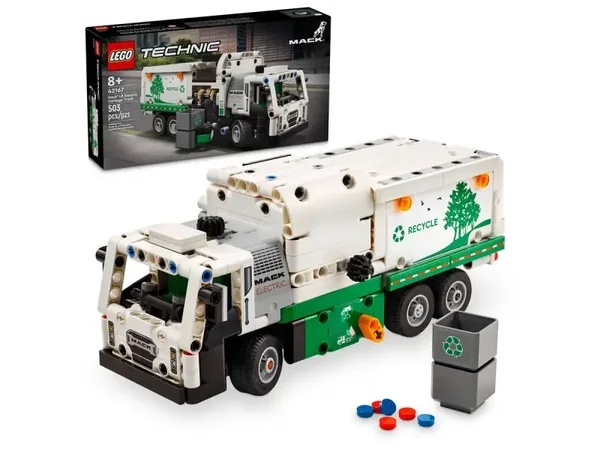 Lego Technic Mack® LR Electric vuilniswagen 42167