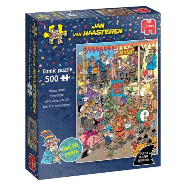 Happy 90th! – Jan van Haasteren (500)