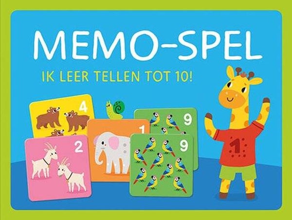 Deltas Ik leer tellen tot 10! Memo-spel