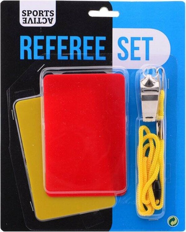 Scheidsrechters speelset met fluit24