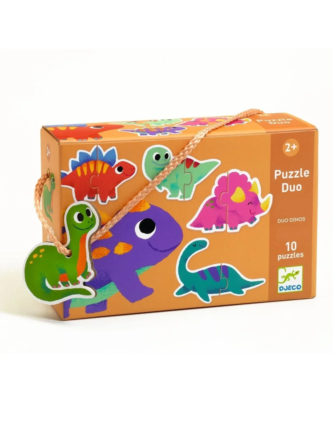Djeco Puzzel Duo Dinos - FSC MIX DJ08263