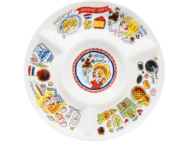 Blond Amsterdam HOLLANDS GLORIE: SNACK PLATE SMALL  201578