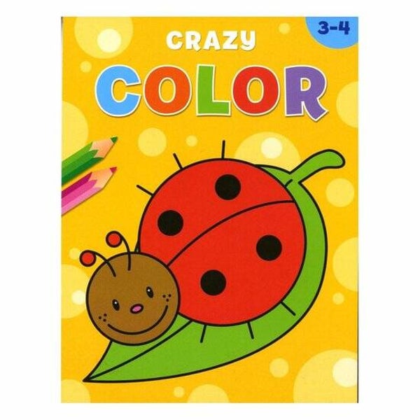 Crazy color  kleurboek 3-4 jaar