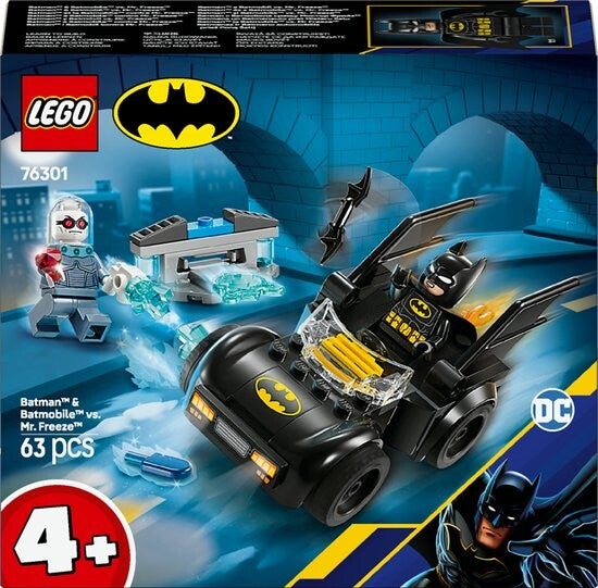 Lego Batman™ en Batmobile™ vs. Mr. Freeze™ 76301