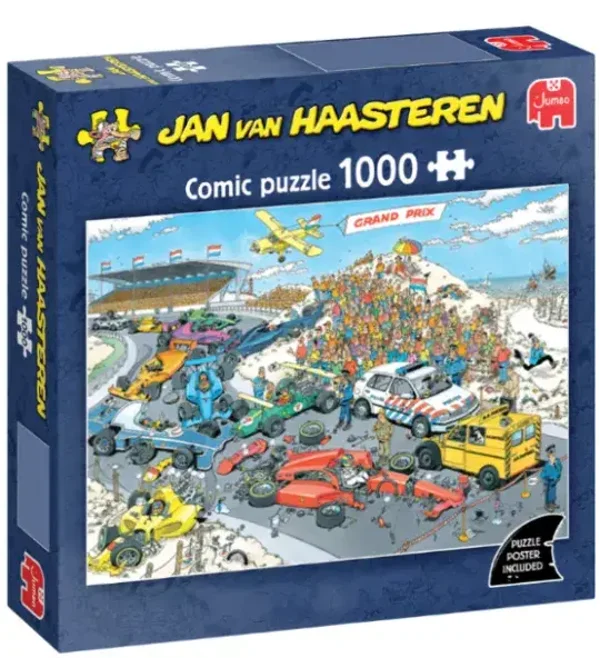 Nog één rondje Zandvoort – Jan van Haasteren (1000)