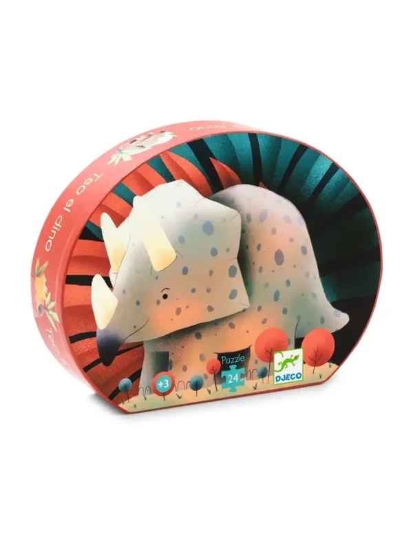 Djeco Puzzel Teo de dino - 24 pcs DJ07284