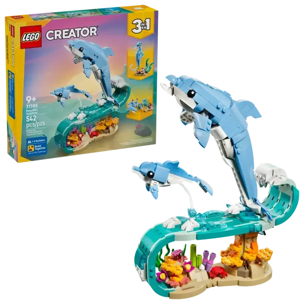 Lego Creator Zeedieren: prachtige dolfijnen 31385