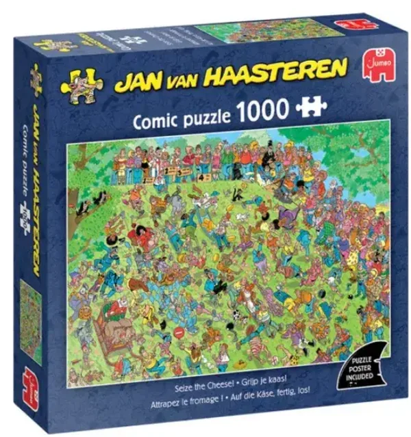Grijp je kaas! – Jan van Haasteren (1000)