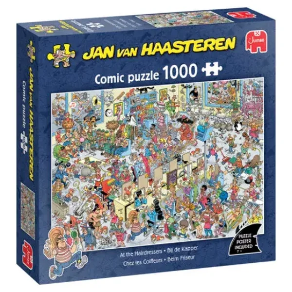 Bij de kapper – Jan van Haasteren (1000)