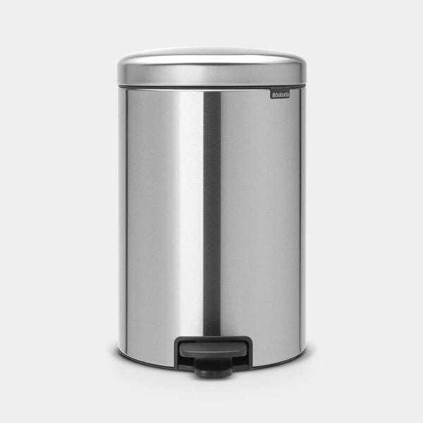 Brabantia Newicon Pedaalemmer 20 liter - Matt Steel Fingerprint Proof