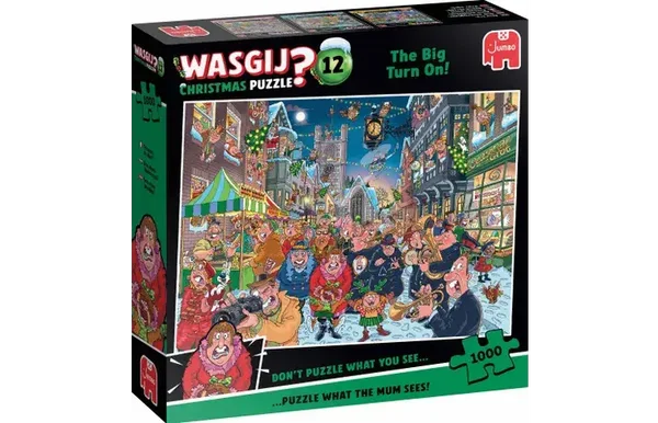 Puzzel Xms Wasgij 12 The Big Turn On 1000