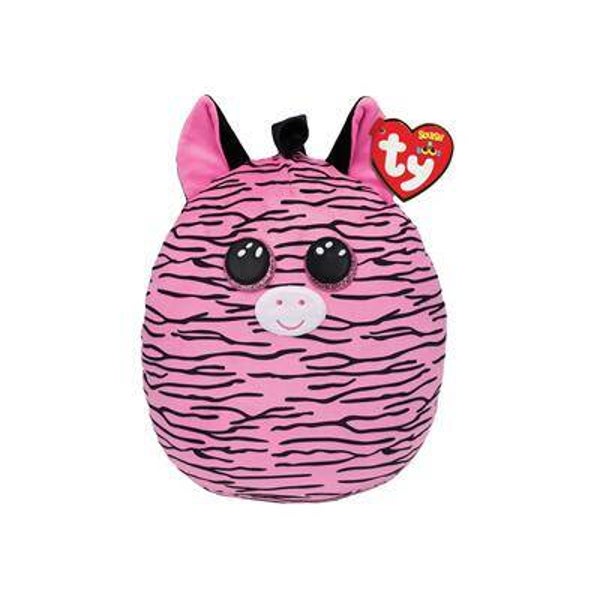 TY SQUISH A BOO ZOEY ZEBRA 20CM