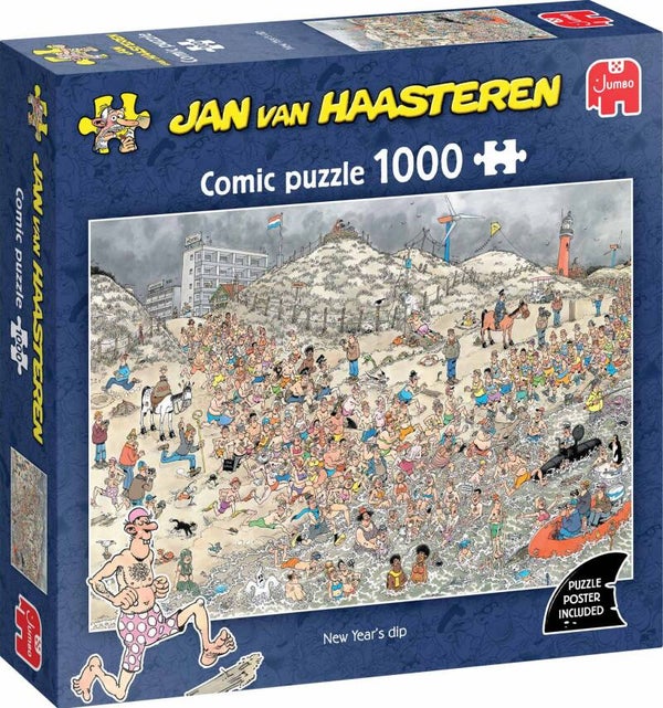 Puzzel Xms JvH New Years Dip 1000