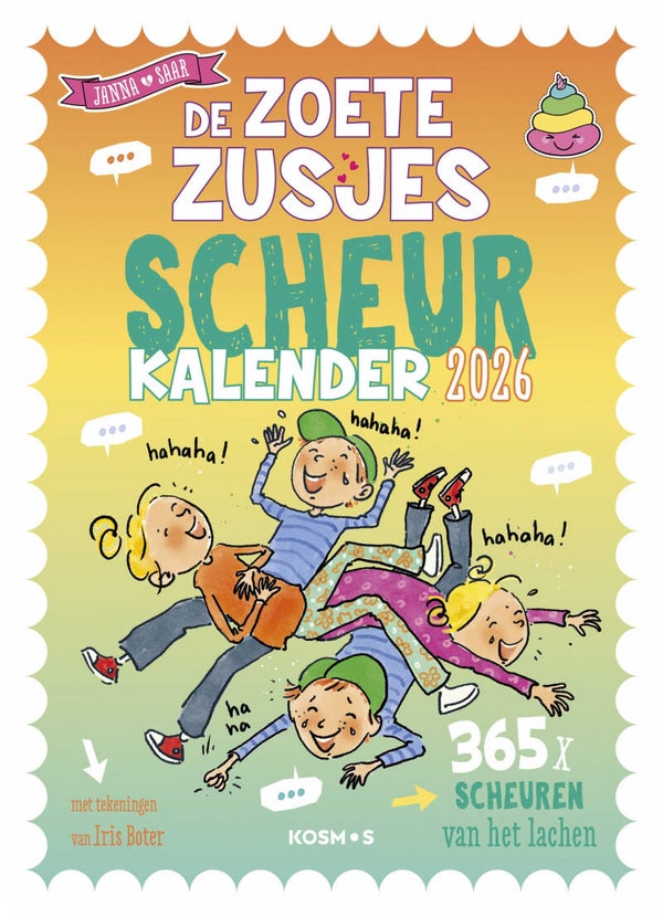 De Zoete Zusjes moppenscheurkalender