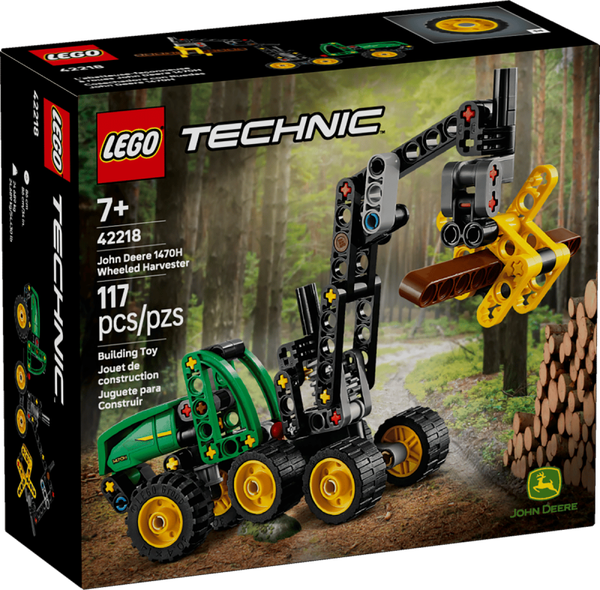 Lego Technic John Deere 1470H houtoogstmachine  42218