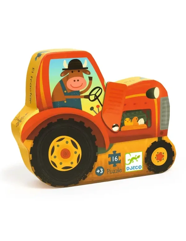 Djeco Puzzel De Tractor DJ07275