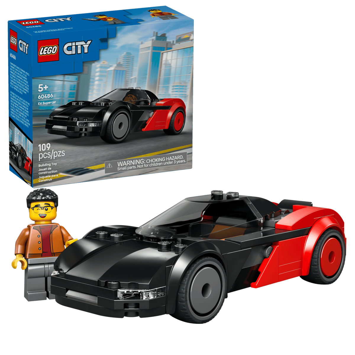 Lego City EV supercar 60486