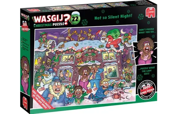Puzzel Xms Wasgij 22 Not so Silent Night 2x1000