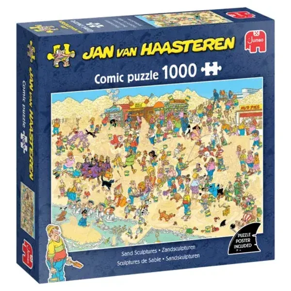 Jan van Haasteren Zandsculpturen - Legpuzzel 1000 stukjes