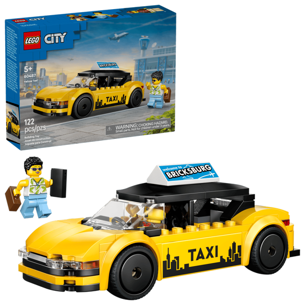 Lego City Gele taxi 60487