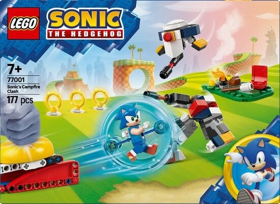 Lego Sonic Sonics krachtmeting bij het kampvuur 77001