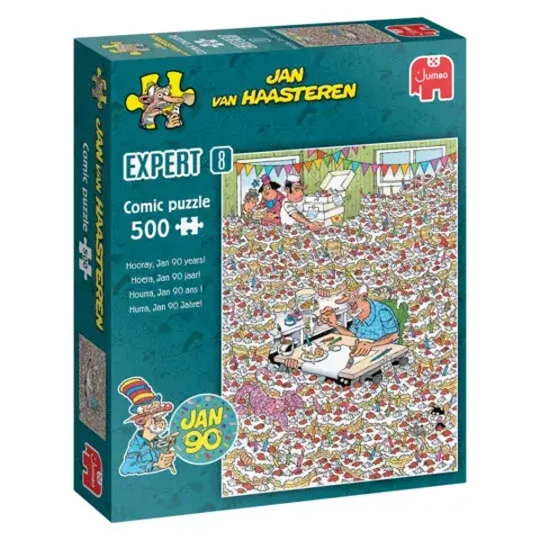 Hoera, Jan 90 jaar! – Jan van Haasteren Expert 8 (500)