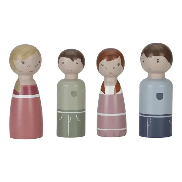 Little Dutch Aanvulset poppenhuis familie Rosa FSC LD7121