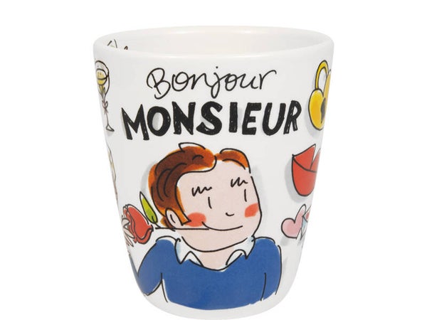 Blond Amsterdam LOVE: MUG 0,35L MONSIEUR 202309