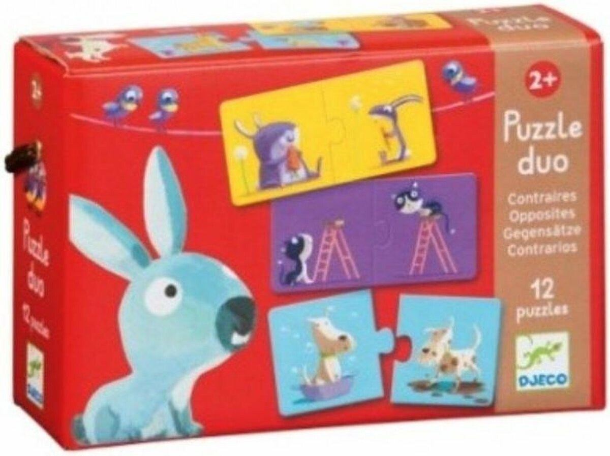 Djeco Duo Puzzel Tegenovergesteld  DJ08162
