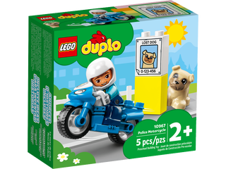 Lego Duplo Politiemotor  10967