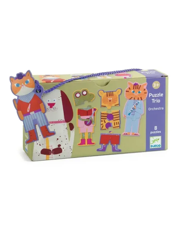 Djeco Puzzel Trio - Orchestra DJ08229