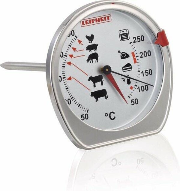 Leifheit - Proline - Vlees- en oventhermometer - analoog - rvs