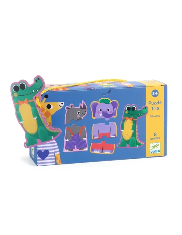 Djeco Puzzel Trio - Savana DJ08242
