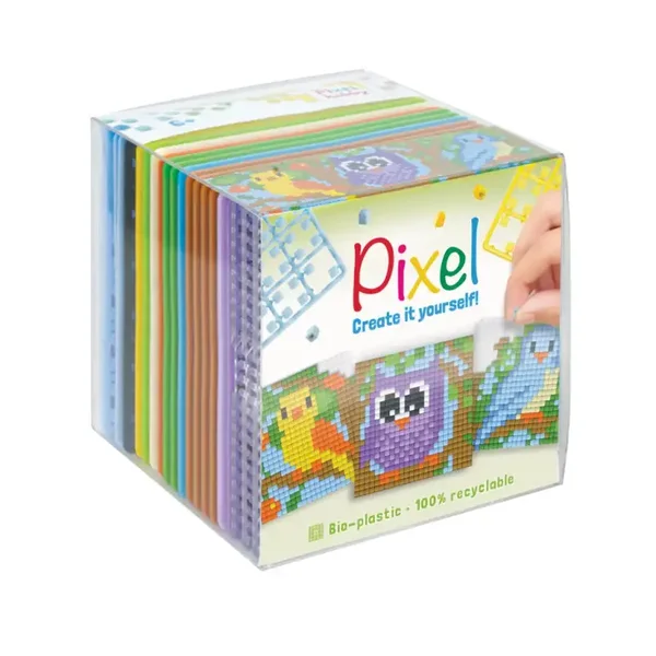 Pixel 3-pack - Vogels