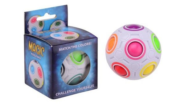 Magische puzzel bal in doos