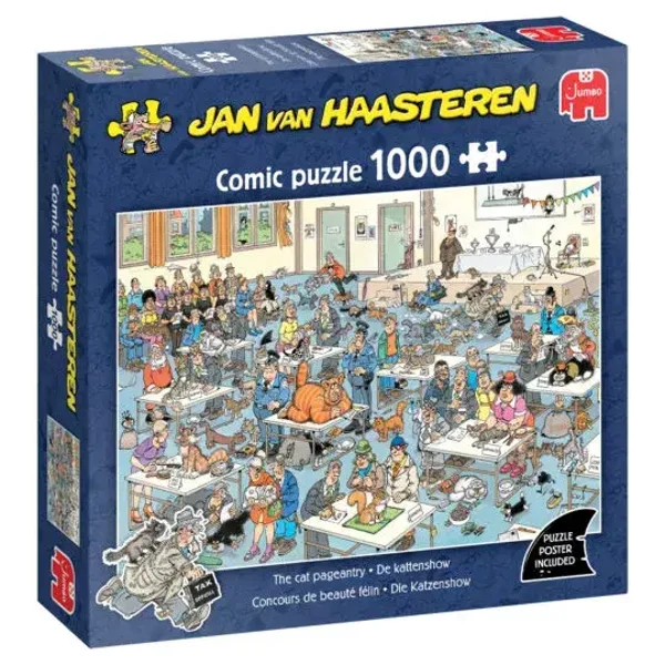 De Kattenshow – Jan van Haasteren (1000)