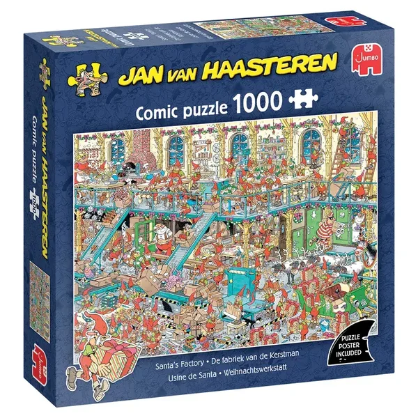 Puzzel Xms JvH Santa’s Factory 1000