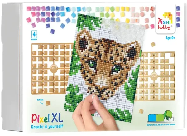 Pixel XL set met 4 basisplaten - Luipaard