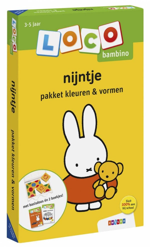 Pakket Loco Bambino - Nijntje kleuren & vormen