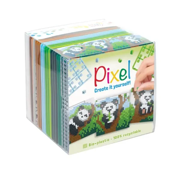 Pixel 3-pack - Panda's