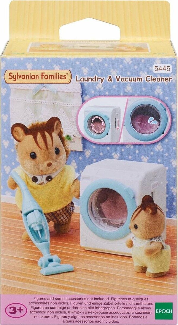 Sylvanian Families wasmachine & stofzuiger 5445