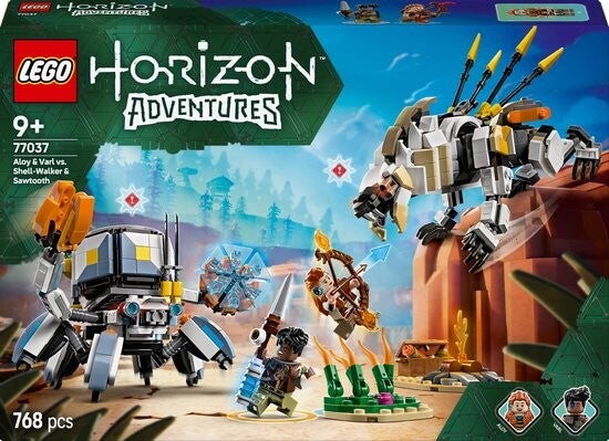 Lego Horizon Adventures Aloy en Varl vs. Shell-Walker en Sawtooth 77037