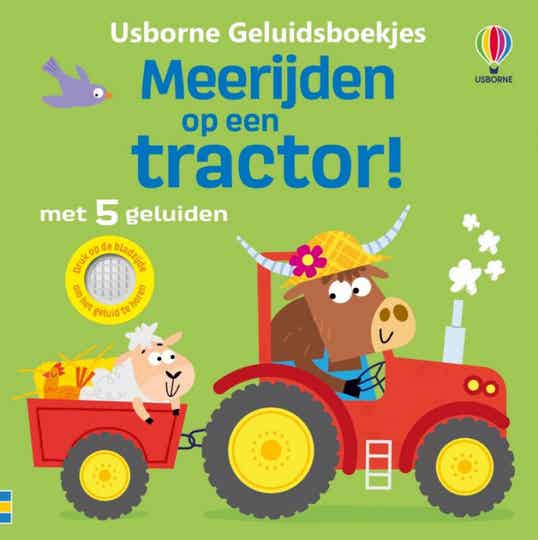 Meerijden op een tractor!