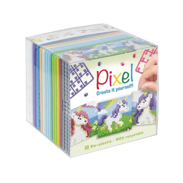 Pixel 3-pack - Eenhoorn