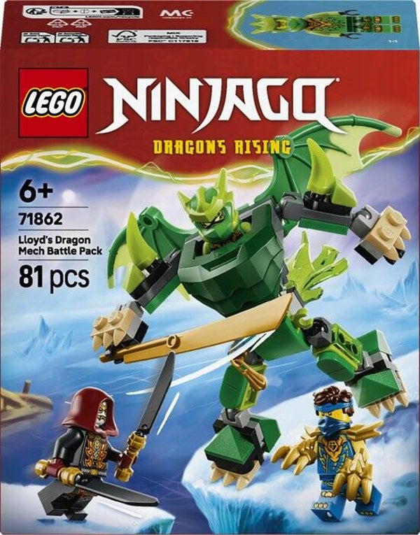 Lego Ninjago Lloyds Drakenmecha strijdpakket  71862