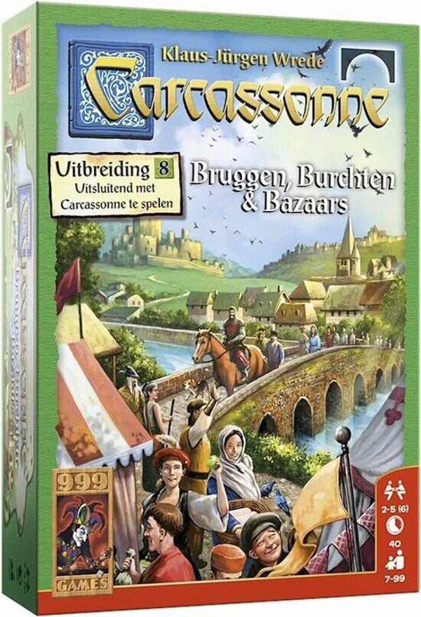 Carcassonne Bruggen, Burchten en Bazaars Bordspel