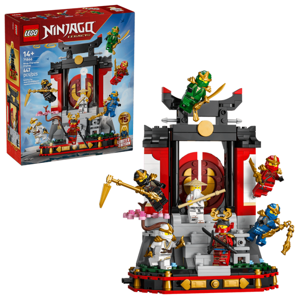 Lego Ninjago 15-jarig jubileum: Display met ninjapersonages 71866