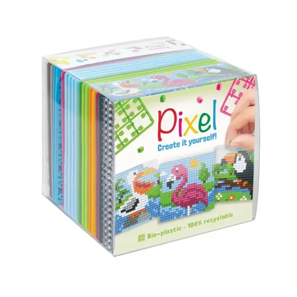 Pixel 3-pack - Tropische vogels II