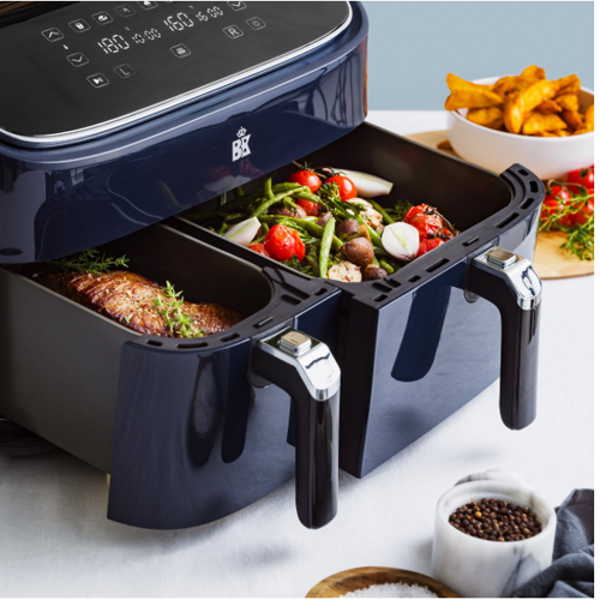 BK Dual zone airfryer 9L (3+6
